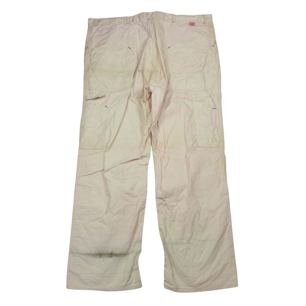 ヘッドライト ヴィンテージ 40s 50s USA製 ペインター ワーク パンツ ベージュ系【中古】