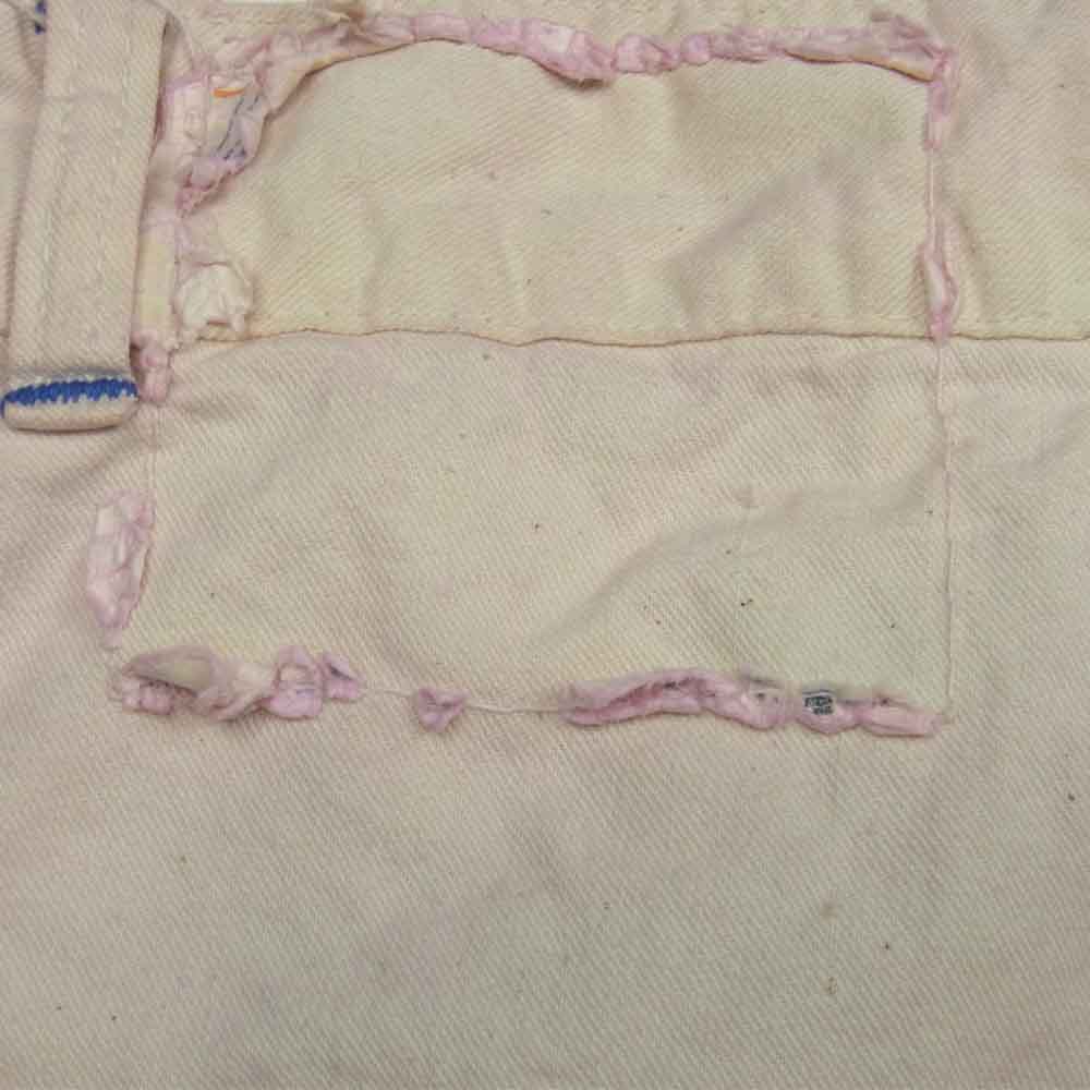 ヘッドライト ヴィンテージ 40s 50s USA製 ペインター ワーク パンツ ベージュ系【中古】