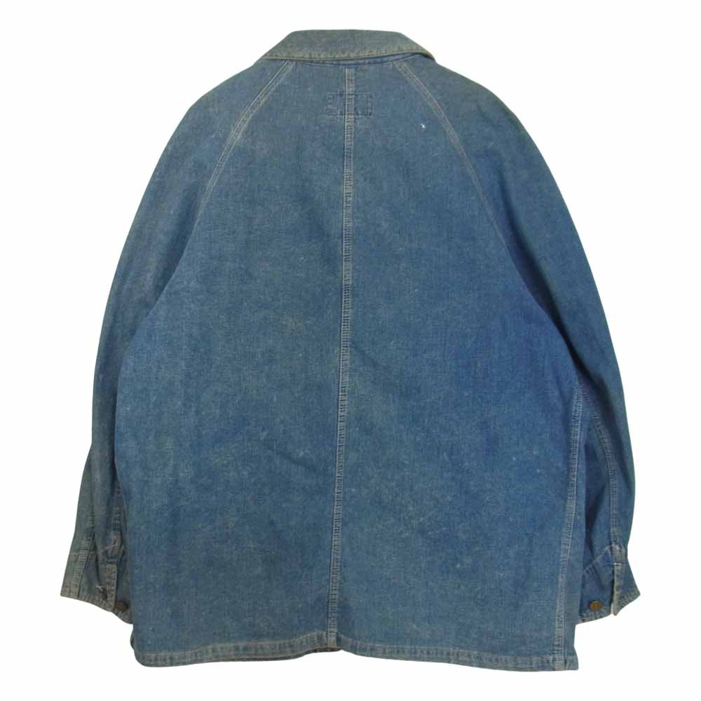 POLO RALPH LAUREN ポロ・ラルフローレン COUNTRY カントリー デニム カバーオール ジャケット インディゴブルー系 XL【中古】