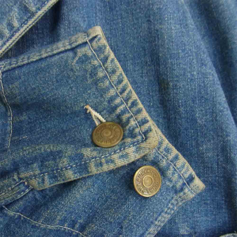 POLO RALPH LAUREN ポロ・ラルフローレン COUNTRY カントリー デニム カバーオール ジャケット インディゴブルー系 XL【中古】