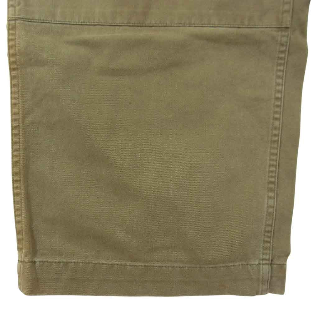 RRL ダブルアールエル 三ツ星黒タグ M-47 サンプリング 6ポケット ボタンフライ ユーティリティ ミリタリー カーゴ パンツ カーキ系 28/30【中古】