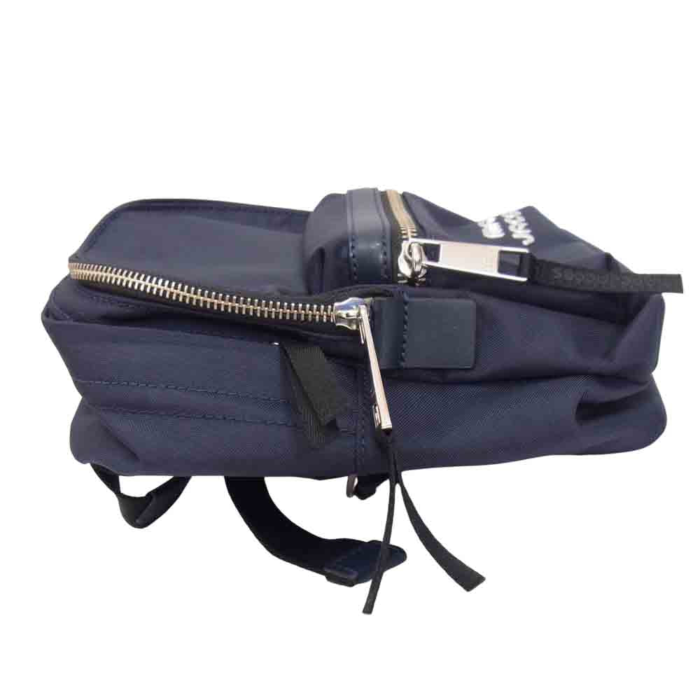 MARC JACOBS マークジェイコブス M0014032 TREK PACK BACKPACK MINI ミニ リュック バッグ ネイビー系【中古】