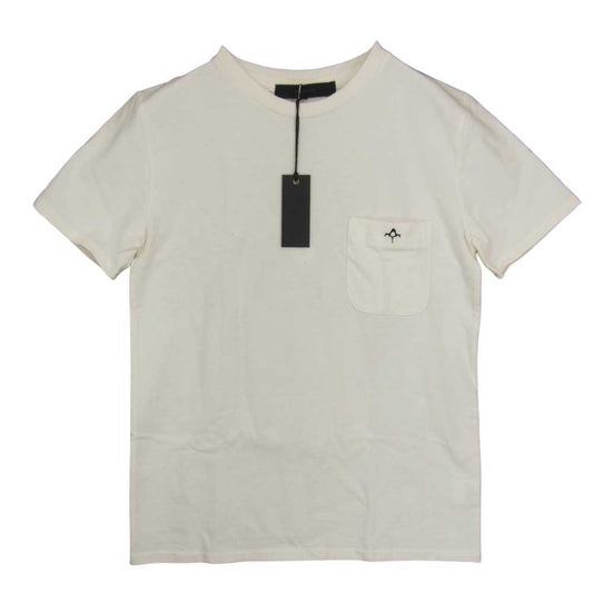 BACKBONE バックボーン BB13SS-C101 バックプリント イーグルスカル ポケット Tシャツ ブラック系 M【新古品】【未使用】【中古】