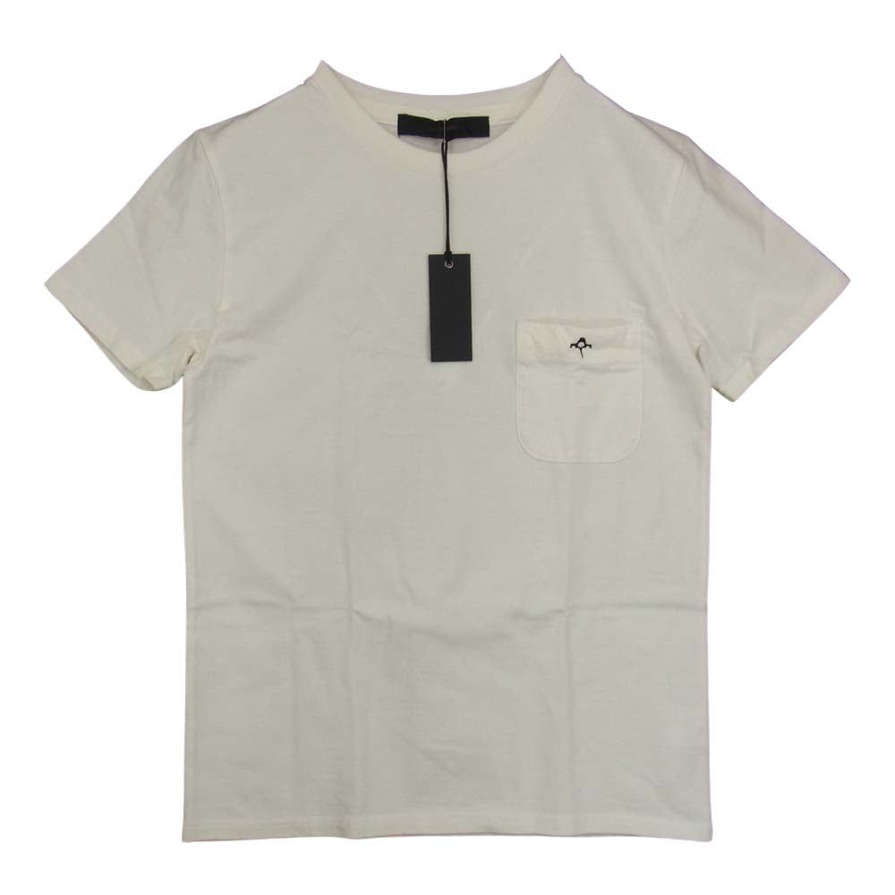 BACKBONE バックボーン BB13SS-C100 バックプリント イーグルスカル ポケット Tシャツ ブラック系 M【新古品】【未使用】【中古】