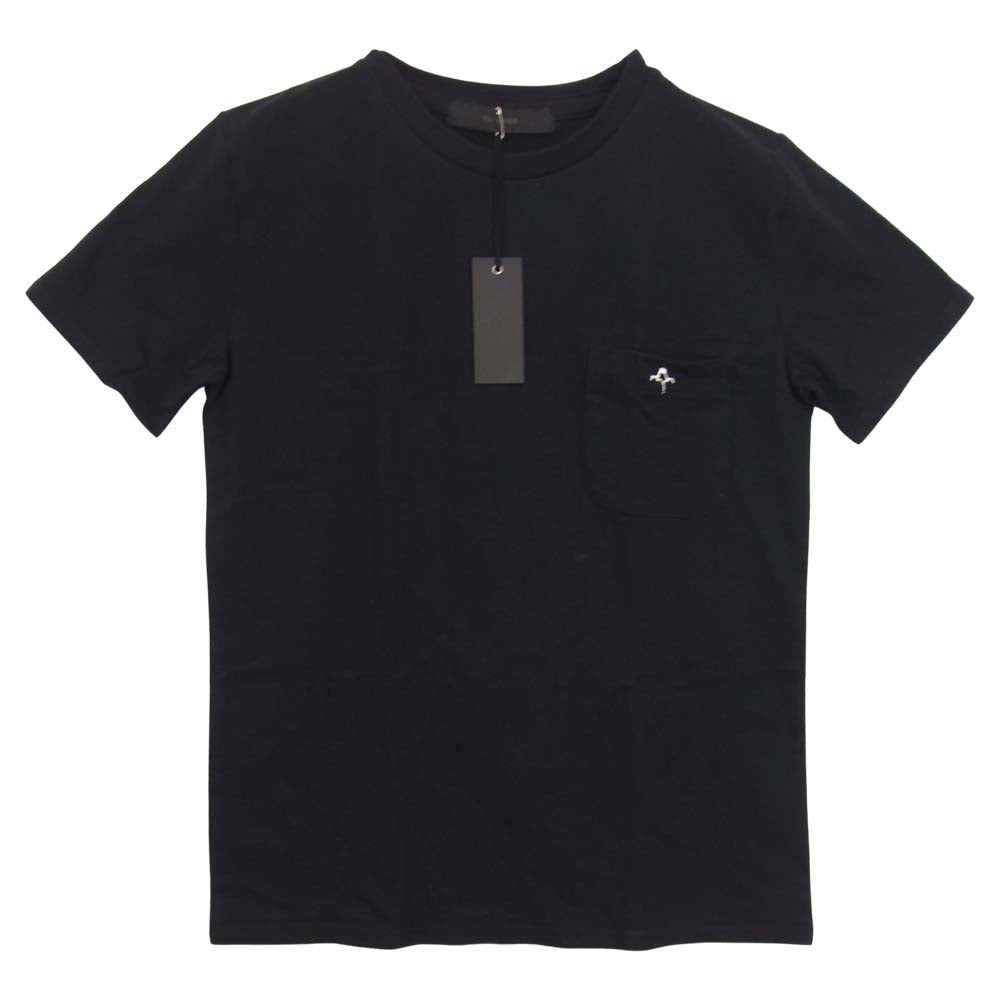 BACKBONE バックボーン BB13SS-C100 バックプリント イーグルスカル ポケット Tシャツ ブラック系 M【新古品】【未使用】【中古】