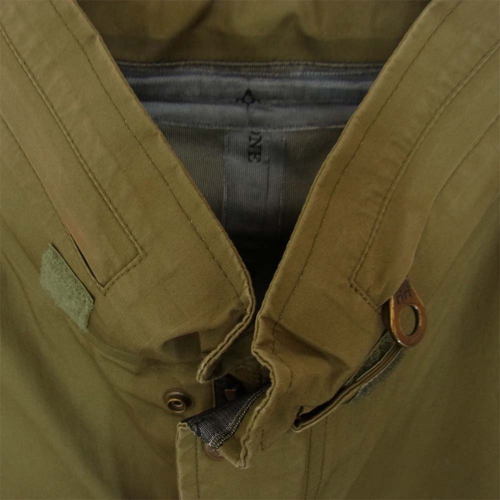 BACKBONE バックボーン BB12S-B10 GORETEX M-65 ミリタリージャケット カーキ系 L【中古】