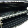 CHROME HEARTS クロムハーツ（原本無） REC F ZIP セメタリー クロス ラウンドジップ ウォレット ブラック系【中古】