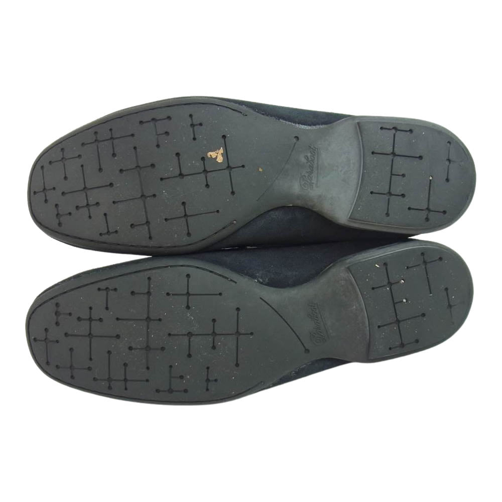 Paraboot パラブーツ 091445 BORMES SUMMER スエード スリッポン シューズ ブラック系 7.5【中古】