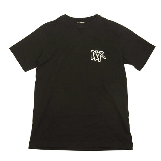 Dior ディオール 033J625I0554 Shawn Stussy ショーンステューシー ロゴ Tシャツ ブラック系 M【中古】