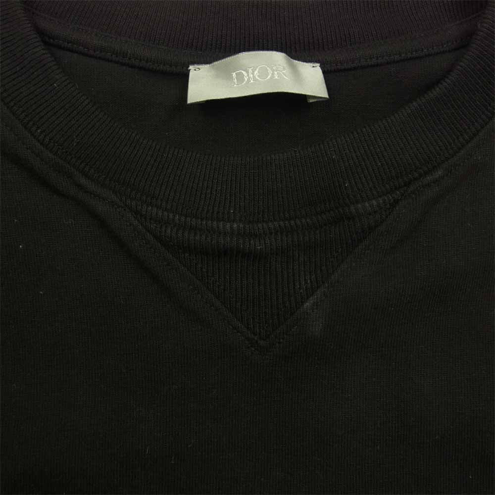 Dior ディオール 033J625I0554 Shawn Stussy ショーンステューシー ロゴ Tシャツ ブラック系 M【中古】