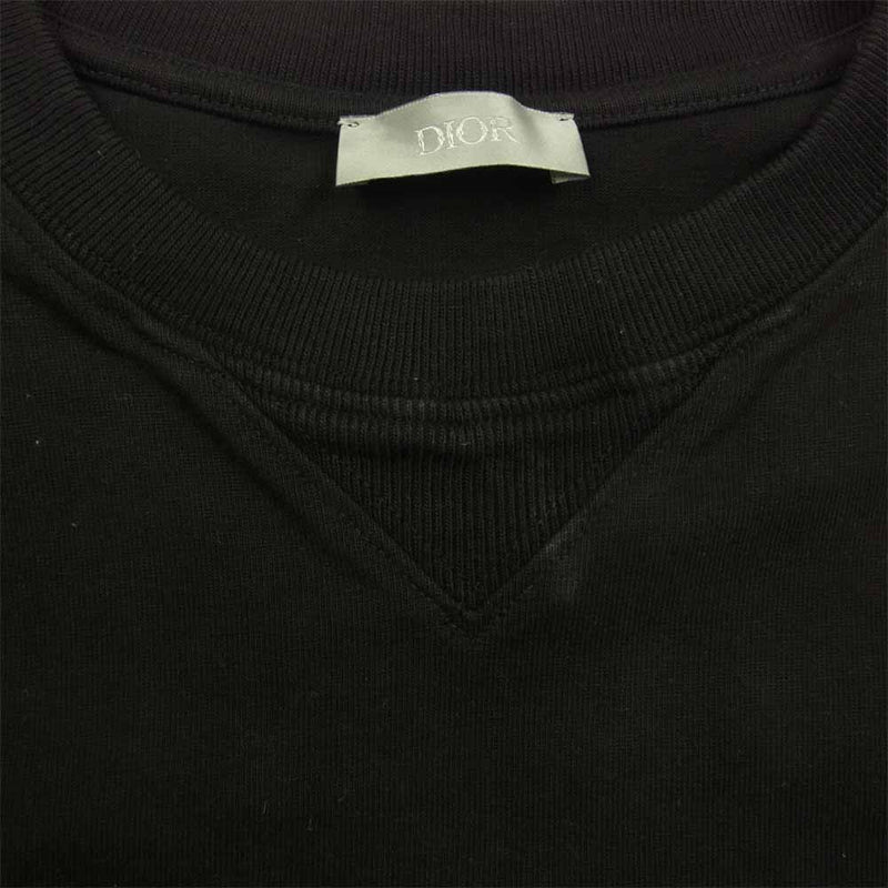 Dior ディオール 033J625I0554 Shawn Stussy ショーンステューシー ロゴ Tシャツ ブラック系 M【中古】