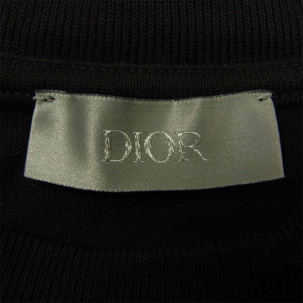 Dior ディオール 033J625I0554 Shawn Stussy ショーンステューシー ロゴ Tシャツ ブラック系 M【中古】