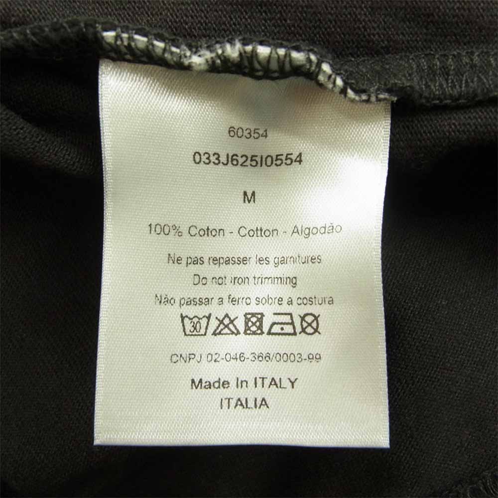 Dior ディオール 033J625I0554 Shawn Stussy ショーンステューシー ロゴ Tシャツ ブラック系 M【中古】