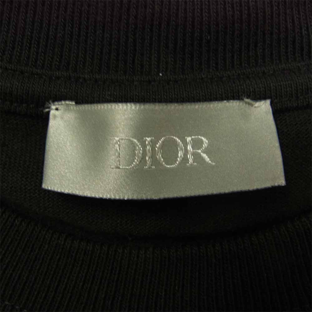 Dior ディオール 033J644A0554 Shawn Stussy ショーンステューシー BEE刺繍 Tシャツ ブラック系 M【中古】