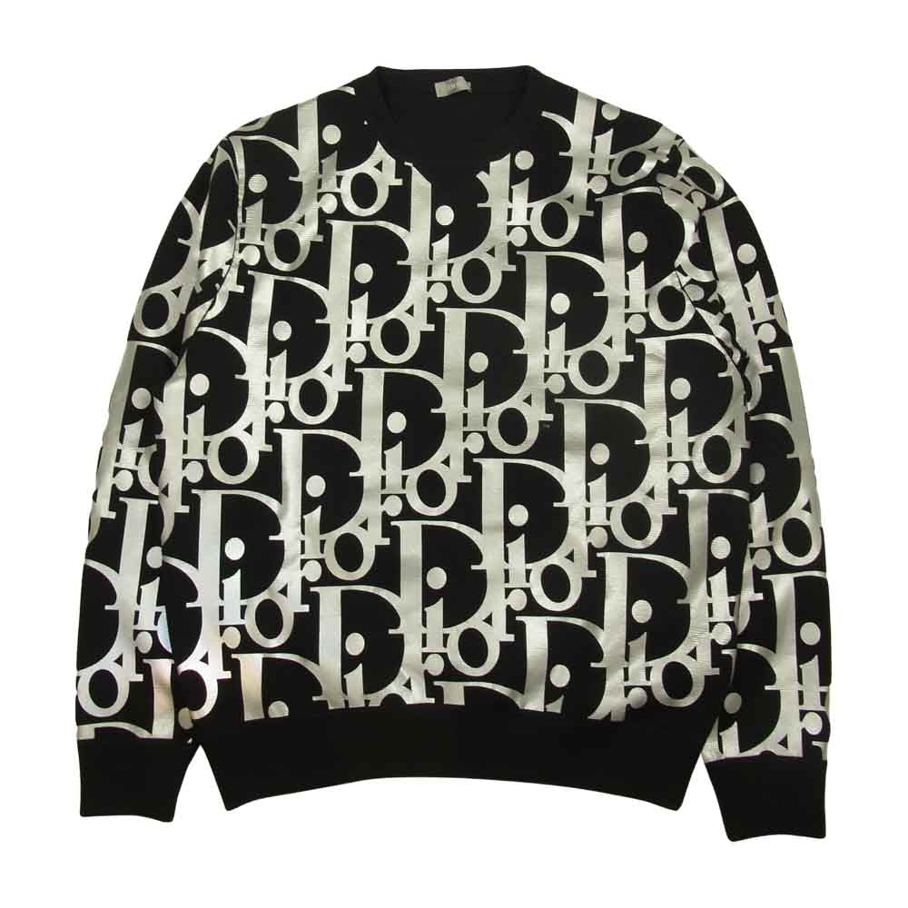 Dior ディオール 113M630AT197 トロッター スウェット ブラック系 XL【美品】【中古】