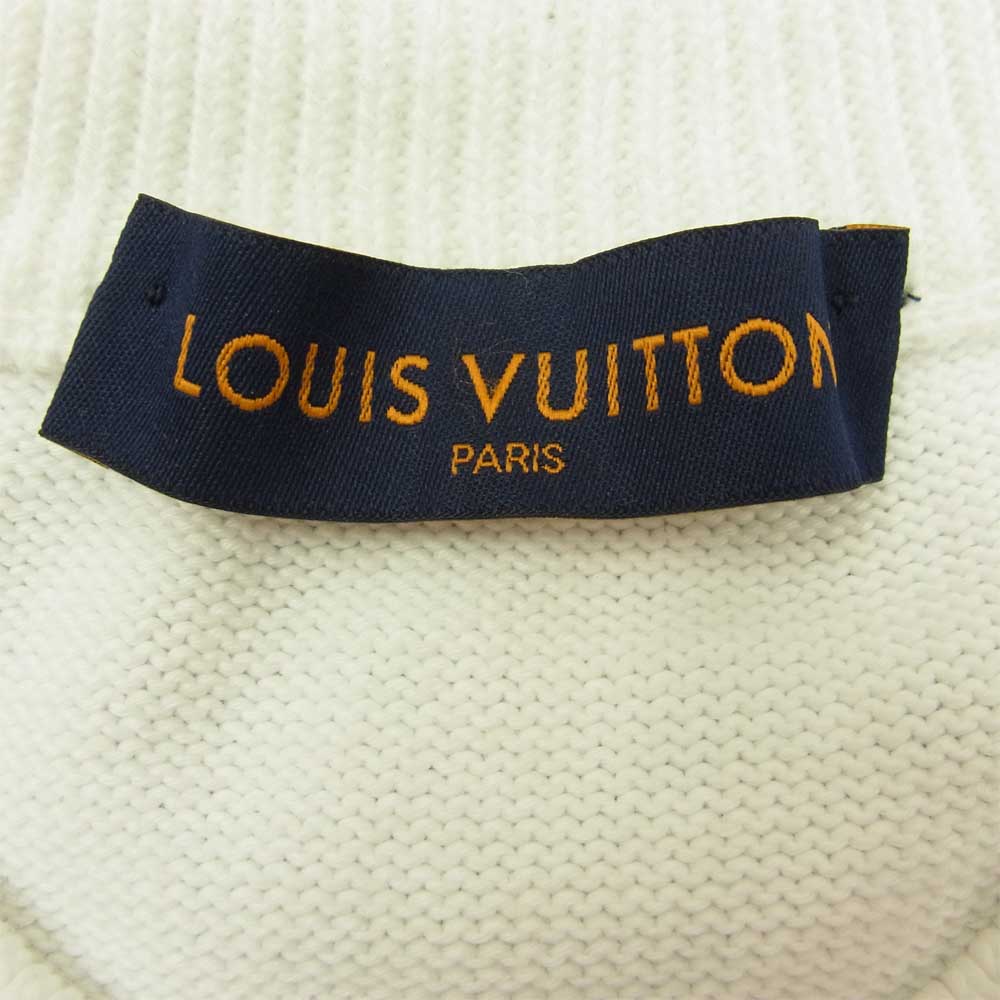 LOUIS VUITTON ルイ・ヴィトン 1A8WSW レター ニット ホワイト系 L【中古】