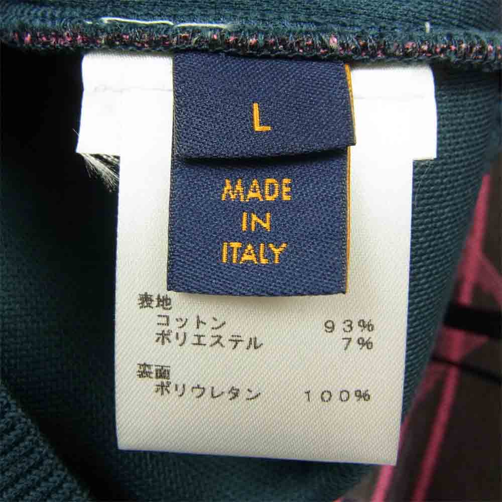 LOUIS VUITTON ルイ・ヴィトン 1A8P0M モノグラム ジャカード スウェット シャツ ネイビー系 L【美品】【中古】