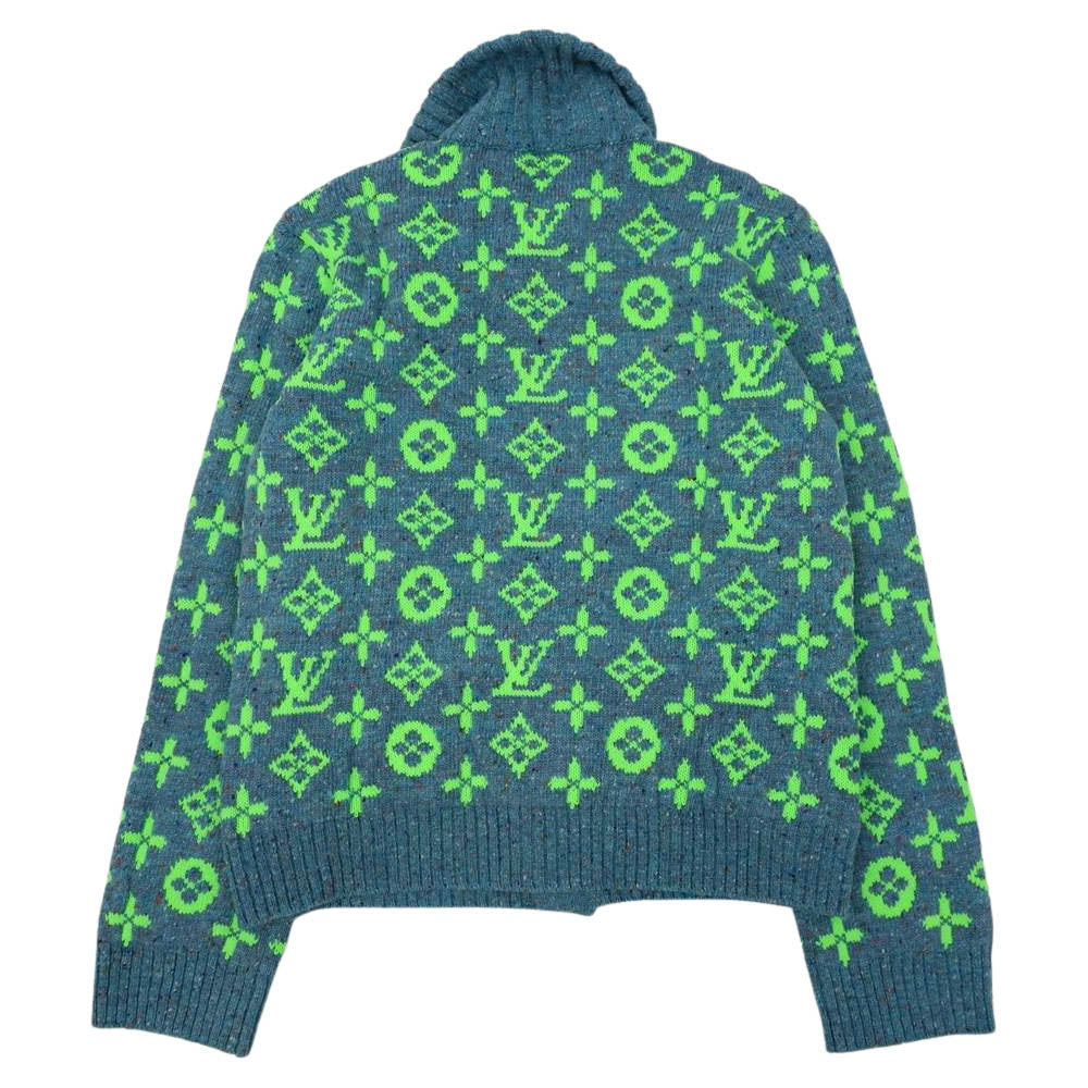 LOUIS VUITTON ルイ・ヴィトン 22SS 1A9T87 シグネチャー カーディガン マルチカラー系 XL【極上美品】【中古】