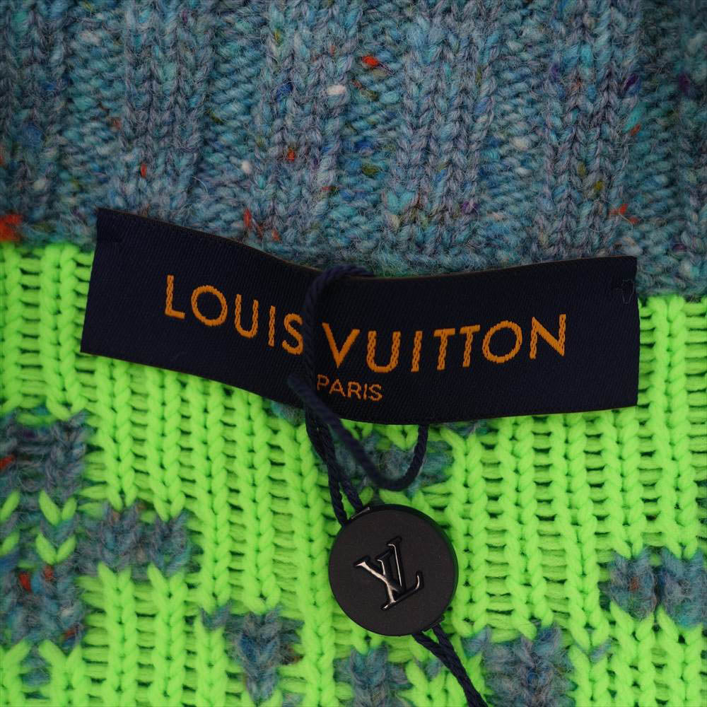 LOUIS VUITTON ルイ・ヴィトン 22SS 1A9T87 シグネチャー カーディガン マルチカラー系 XL【極上美品】【中古】