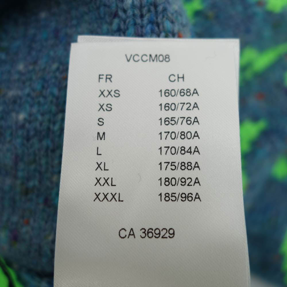 LOUIS VUITTON ルイ・ヴィトン 22SS 1A9T87 シグネチャー カーディガン マルチカラー系 XL【極上美品】【中古】
