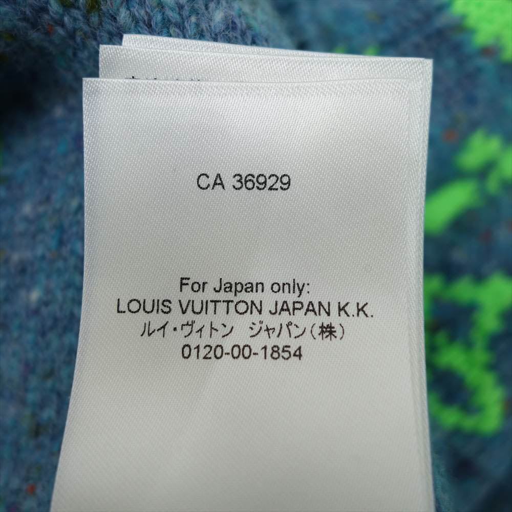 LOUIS VUITTON ルイ・ヴィトン 22SS 1A9T87 シグネチャー カーディガン マルチカラー系 XL【極上美品】【中古】