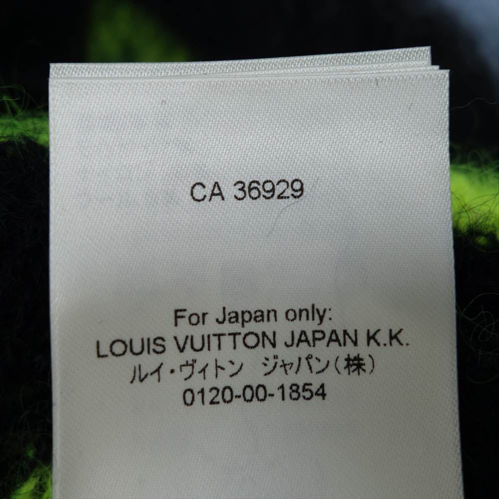 LOUIS VUITTON ルイ・ヴィトン 22SS 1AA53K モノグラム モヘア カーディガン マルチカラー系 XL【極上美品】【中古】