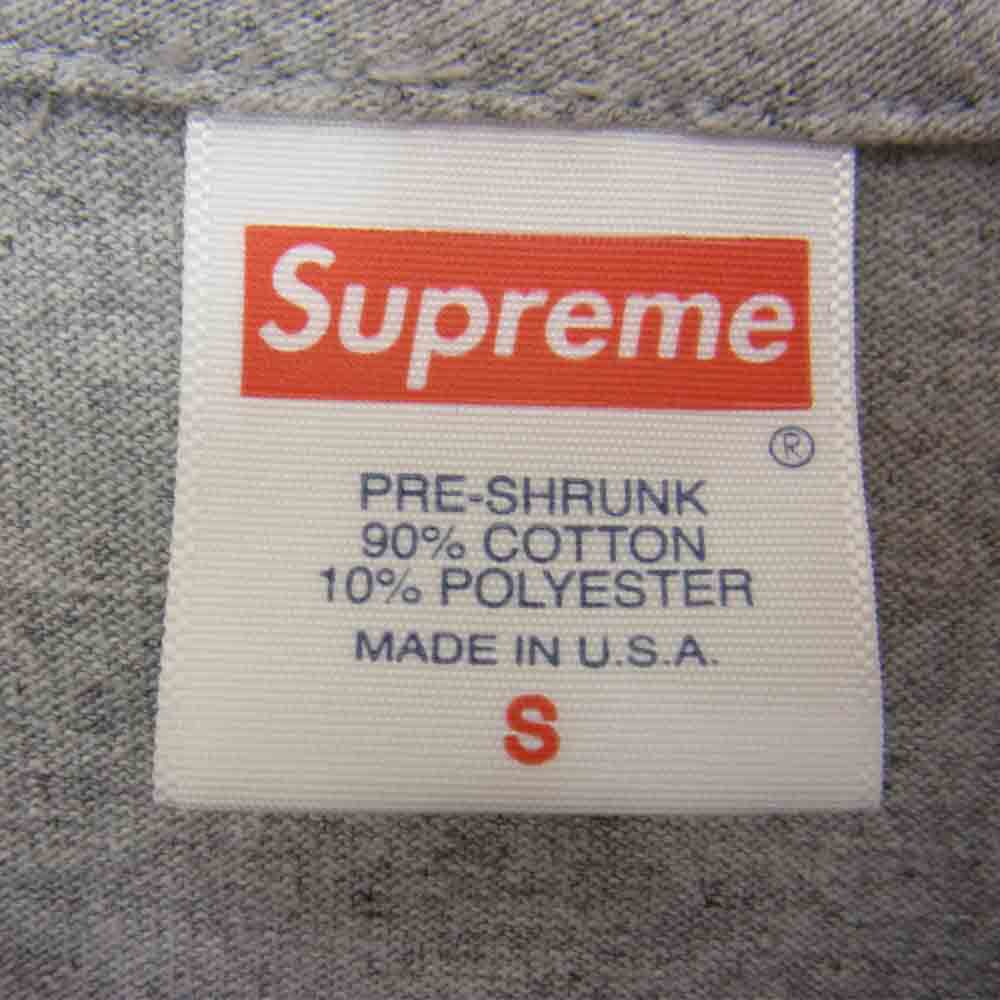 Supreme シュプリーム 21SS Raphael Tee ラファエロ Tシャツ グレー系 S【中古】