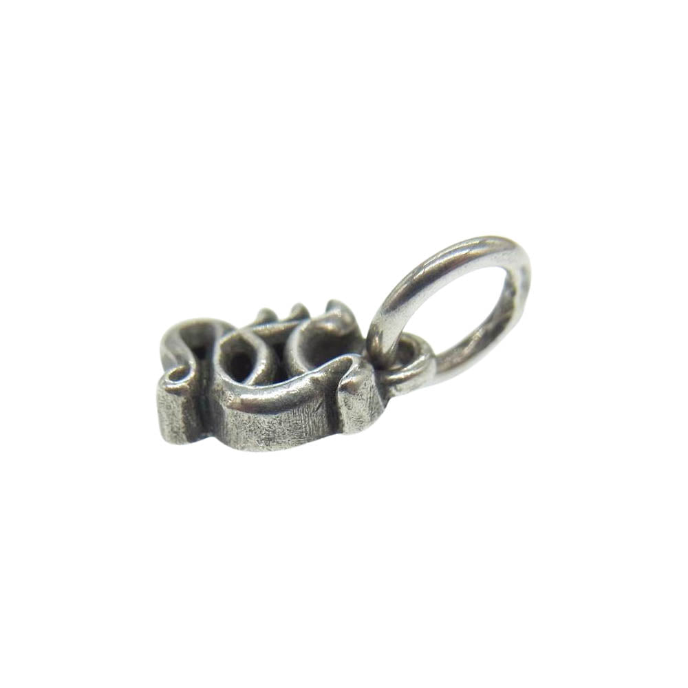 CHROME HEARTS クロムハーツ（原本無） スタック イニシャル チャーム シルバー系【中古】