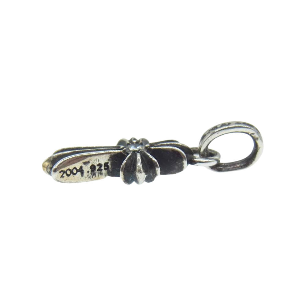 CHROME HEARTS クロムハーツ（原本無） CRS BBYFAT DMND ベイビーファット 両面1ダイヤ ペンダント トップ シルバー系【中古】