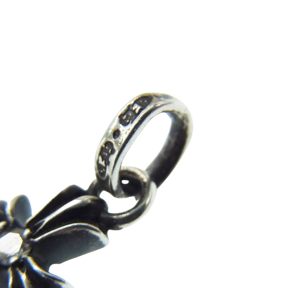CHROME HEARTS クロムハーツ（原本無） CRS BBYFAT DMND ベイビーファット 両面1ダイヤ ペンダント トップ シルバー系【中古】
