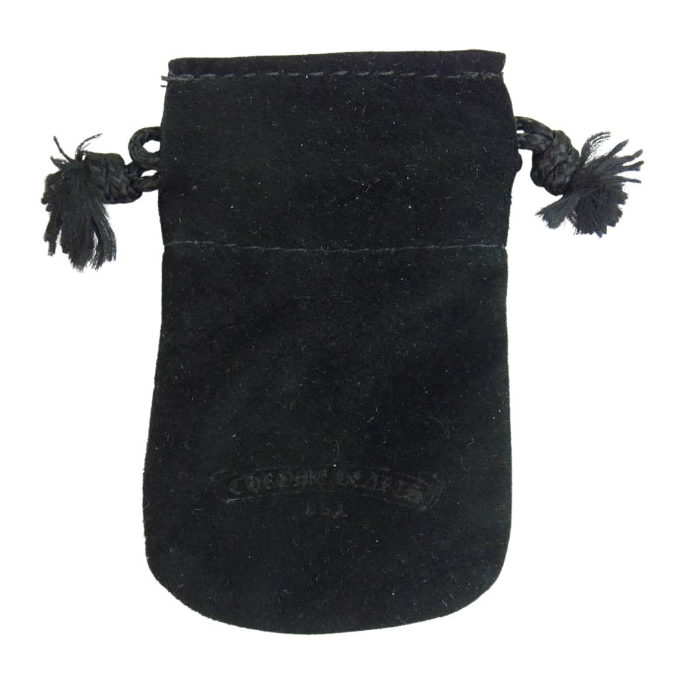 CHROME HEARTS クロムハーツ（原本有） ダブル CHクロス チャーム パヴェダイヤ トップ シルバー系【中古】