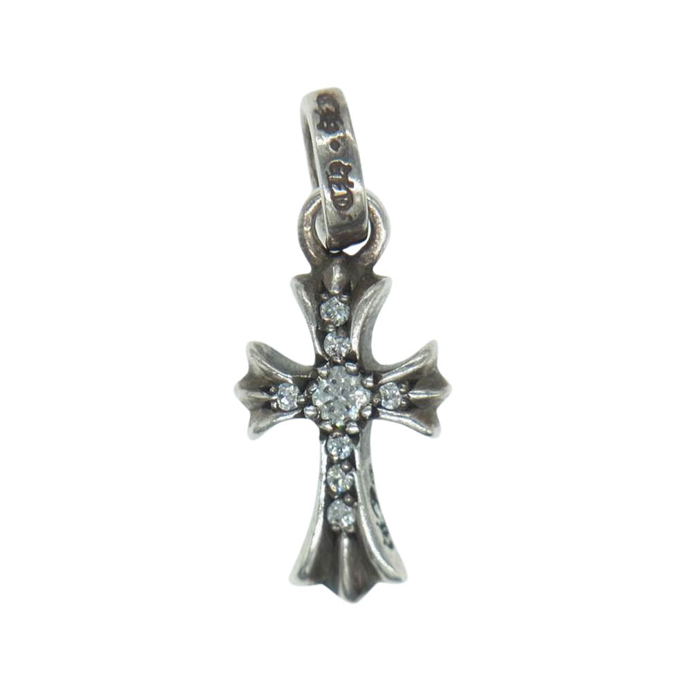 CHROME HEARTS クロムハーツ（原本無） ベイビーファット パヴェダイヤ ペンダントトップ シルバー系【中古】