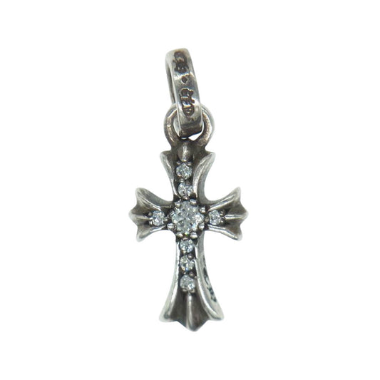 CHROME HEARTS クロムハーツ（原本無） ベイビーファット パヴェダイヤ ペンダントトップ シルバー系【中古】