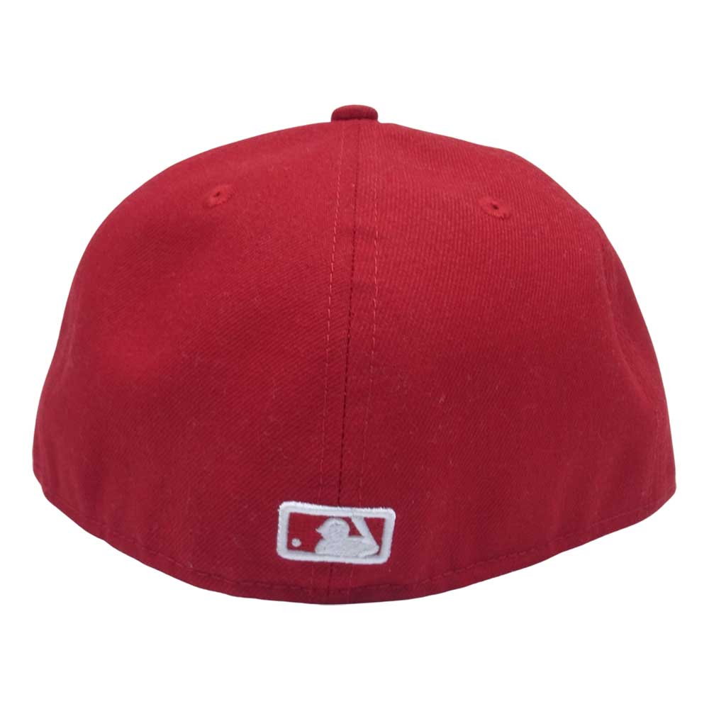 NEW ERA ニューエラ ニューヨーク ヤンキース ベースボール キャップ レッド系 7 3/8【中古】