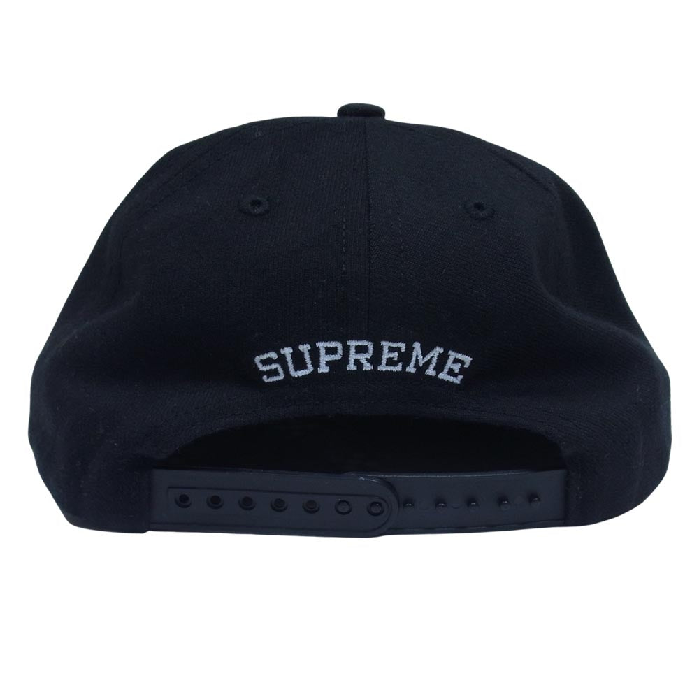 Supreme シュプリーム 16AW Overlay 5-Panel Cap オーバーレイ 5パネル キャップ ブラック系【中古】