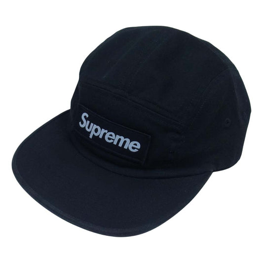 Supreme シュプリーム Millitary Camp cap ミリタリー キャンプ キャップ ブラック系【中古】