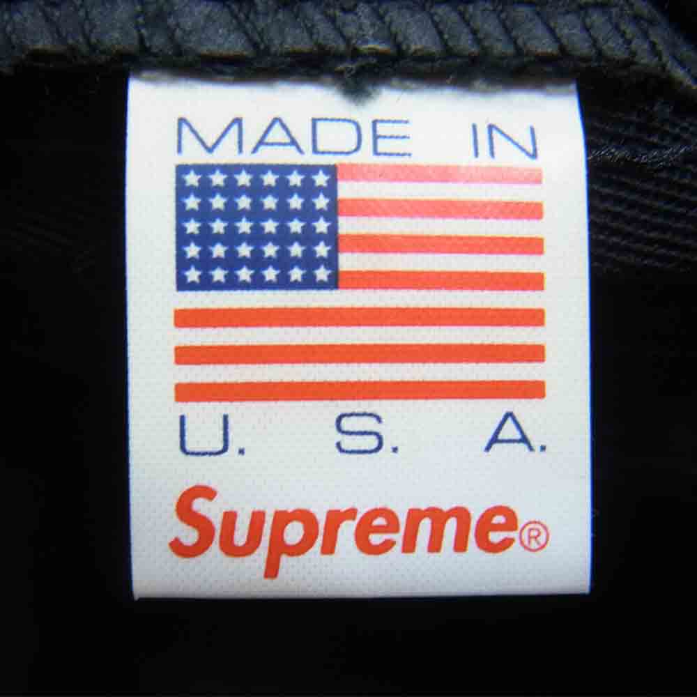 Supreme シュプリーム Millitary Camp cap ミリタリー キャンプ キャップ ブラック系【中古】