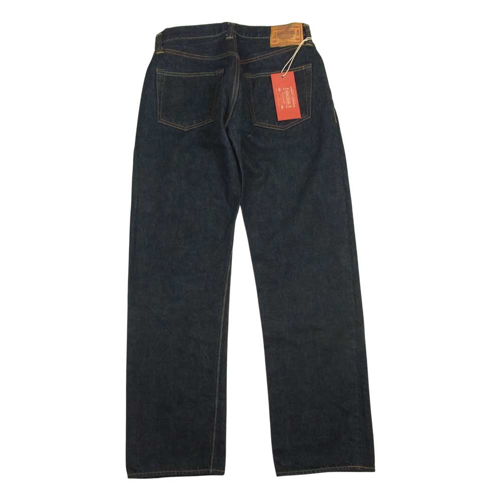 BONCOURA ボンクラ XX ボタンフライ デニム パンツ インディゴブルー系 30【美品】【中古】