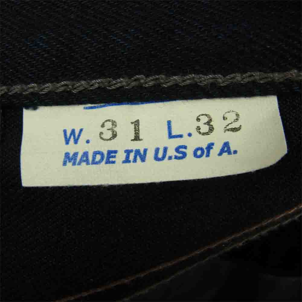 ミスターフリーダム デニム パンツ インディゴブルー系 31【中古】