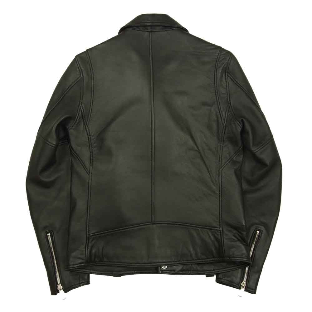 ビューティアンドユース ラムレザー ダブル ライダース ジャケット ブラック系 S【中古】