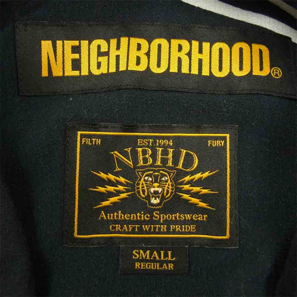 NEIGHBORHOOD ネイバーフッド 181TSNH-SHM04 OTHA FISH ALOHA R-SHIRT SS フィッシュ アロハ シャツ ダークネイビー系 S【中古】