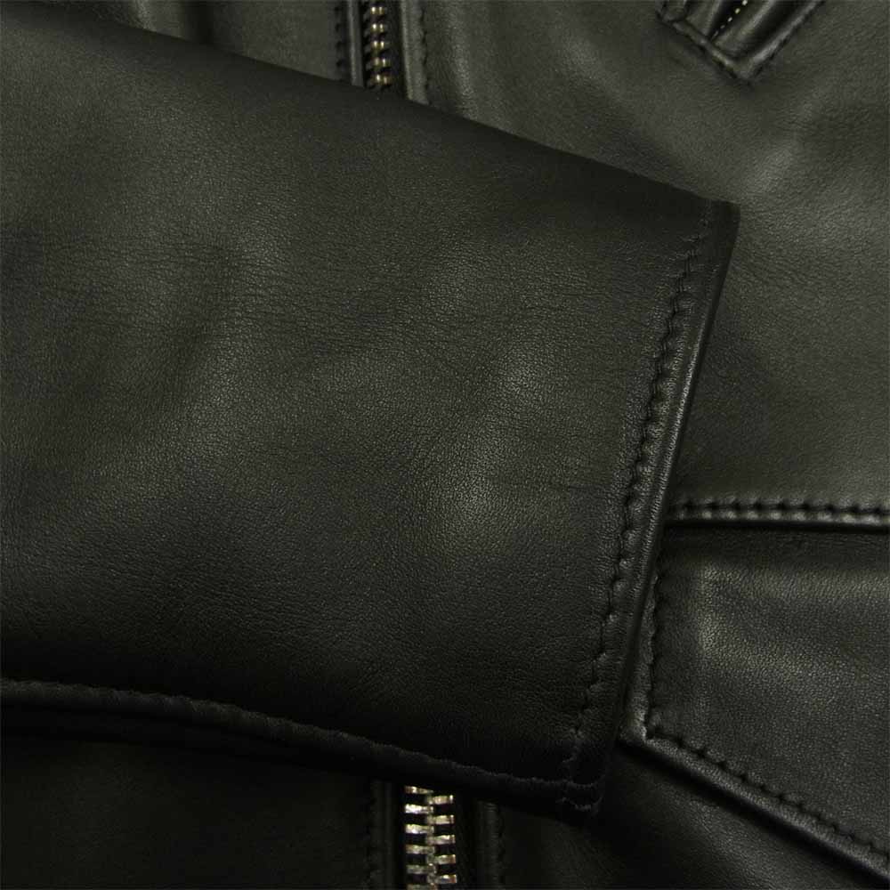 schott ショット 613US ワンスター レザー ライダース ジャケット ブラック系 34【中古】
