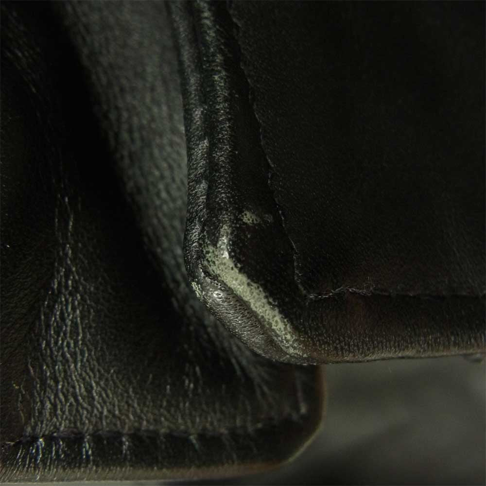 schott ショット 613US ワンスター レザー ライダース ジャケット ブラック系 34【中古】