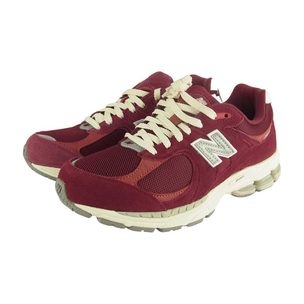 NEW BALANCE ニューバランス M2002 RHA ローカット スエード メッシュ スニーカー ワインレッド系 26.5㎝【新古品】【未使用】【中古】