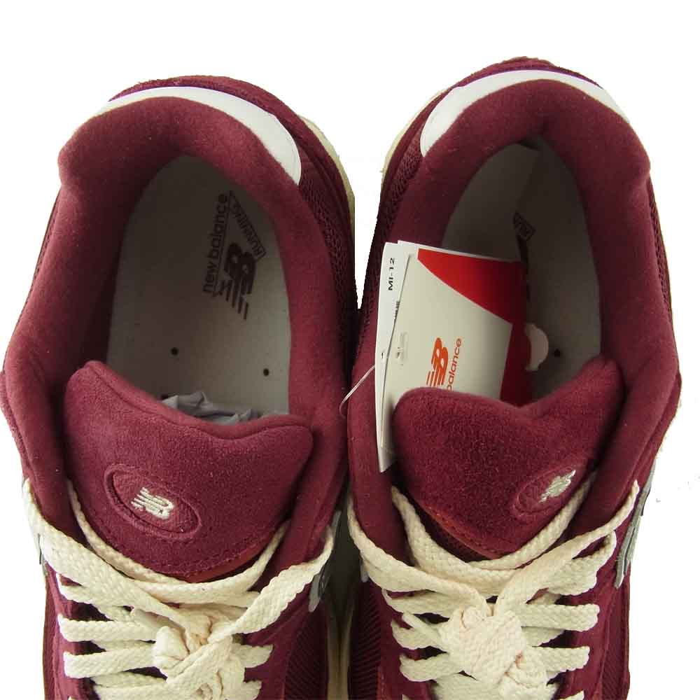 NEW BALANCE ニューバランス M2002 RHA ローカット スエード メッシュ スニーカー ワインレッド系 26.5㎝【新古品】【未使用】【中古】