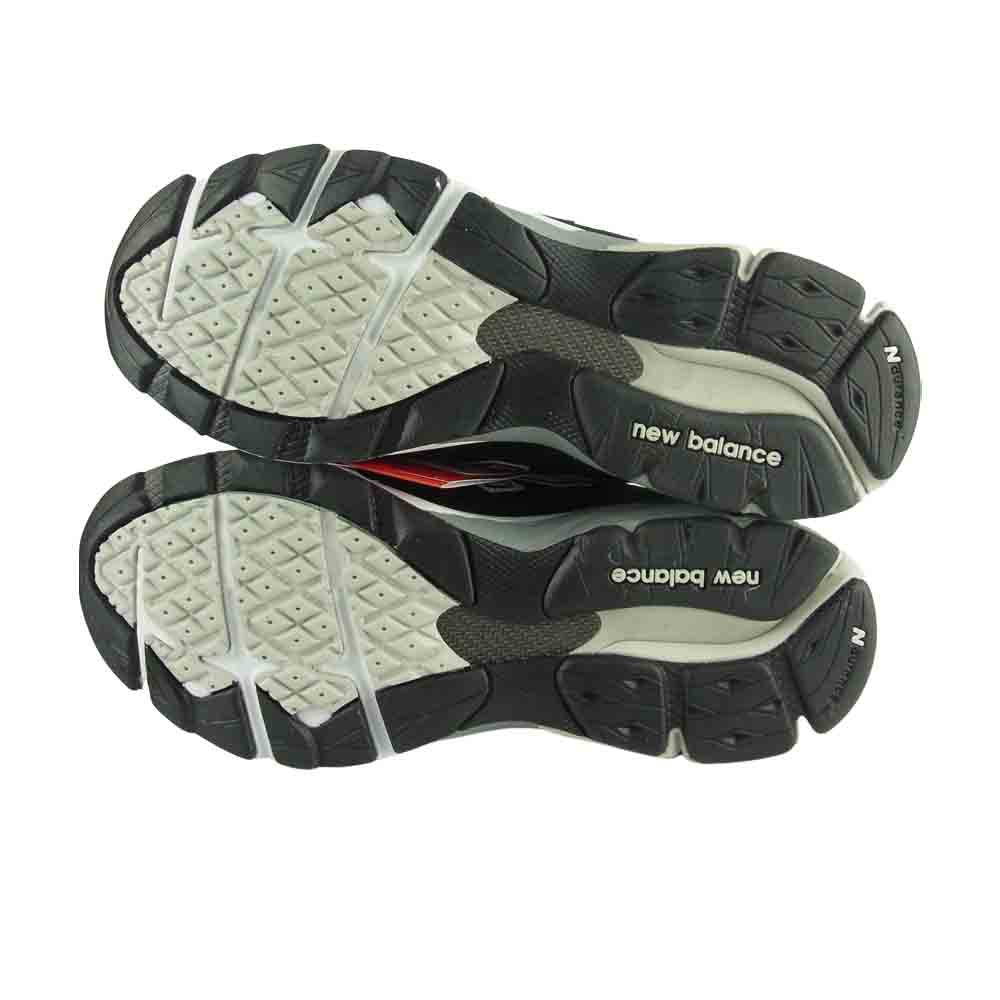 NEW BALANCE ニューバランス M990 BS3 USA製 スエード ローカット スニーカー ブラック系 26㎝【新古品】【未使用】【中古】
