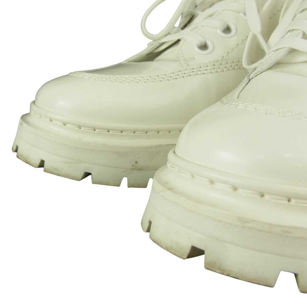 LOUIS VUITTON ルイ・ヴィトン アベスライン ダービー レザー スニーカー ホワイト ホワイト系 8【中古】