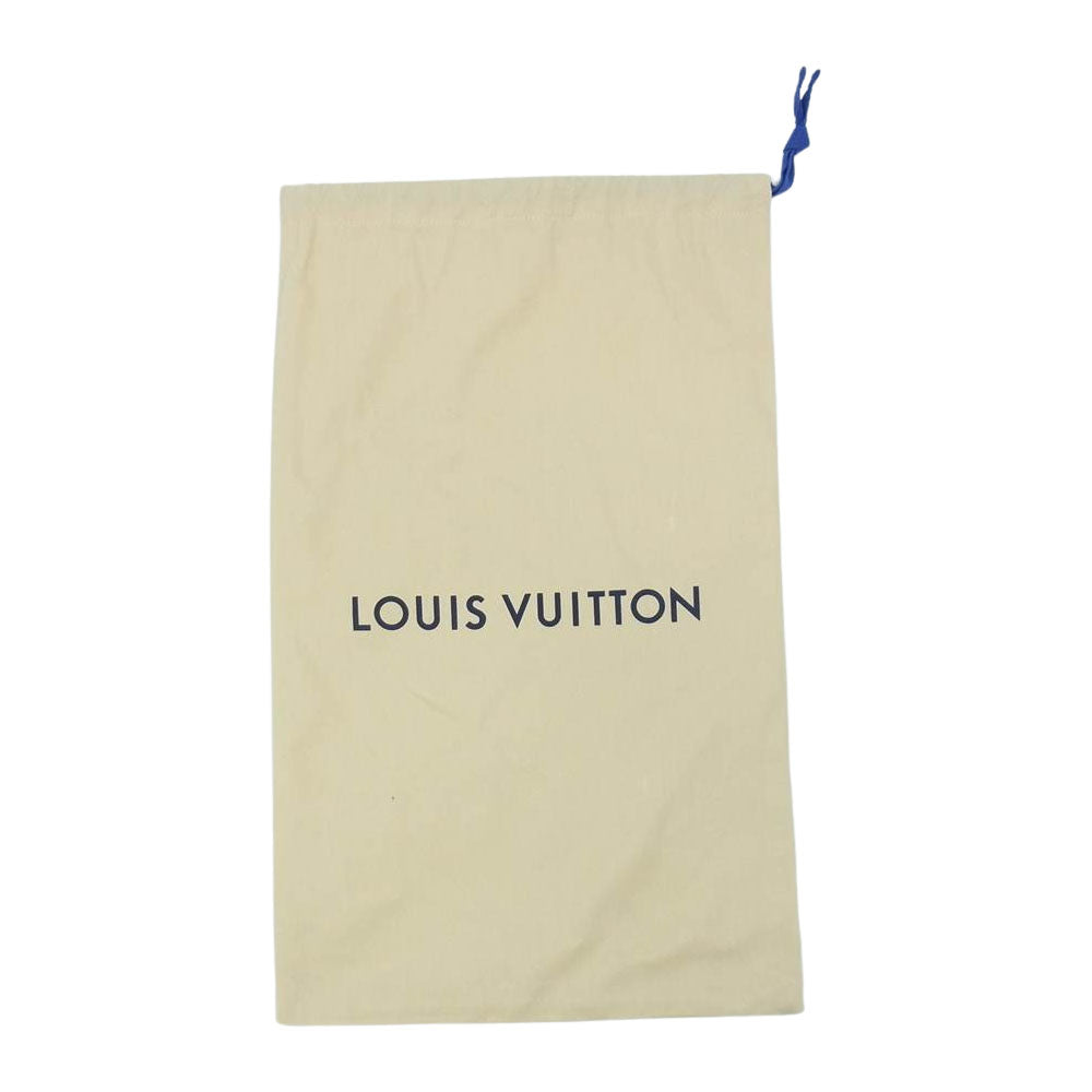 LOUIS VUITTON ルイ・ヴィトン 1A9FE3 LVボールド ライン アンクル モノグラム サイドゴア ブーツ ブラック ブラック系 8【中古】