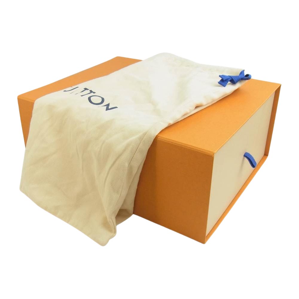 LOUIS VUITTON ルイ・ヴィトン アベスライン ダービー レザー スニーカー ブラック系 8【中古】