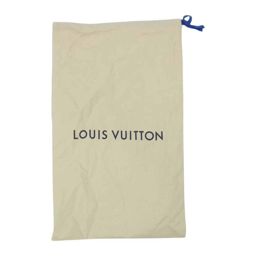 LOUIS VUITTON ルイ・ヴィトン ビバリーヒルズ ライン レザー スニーカー ブラック ブラック系 8【中古】